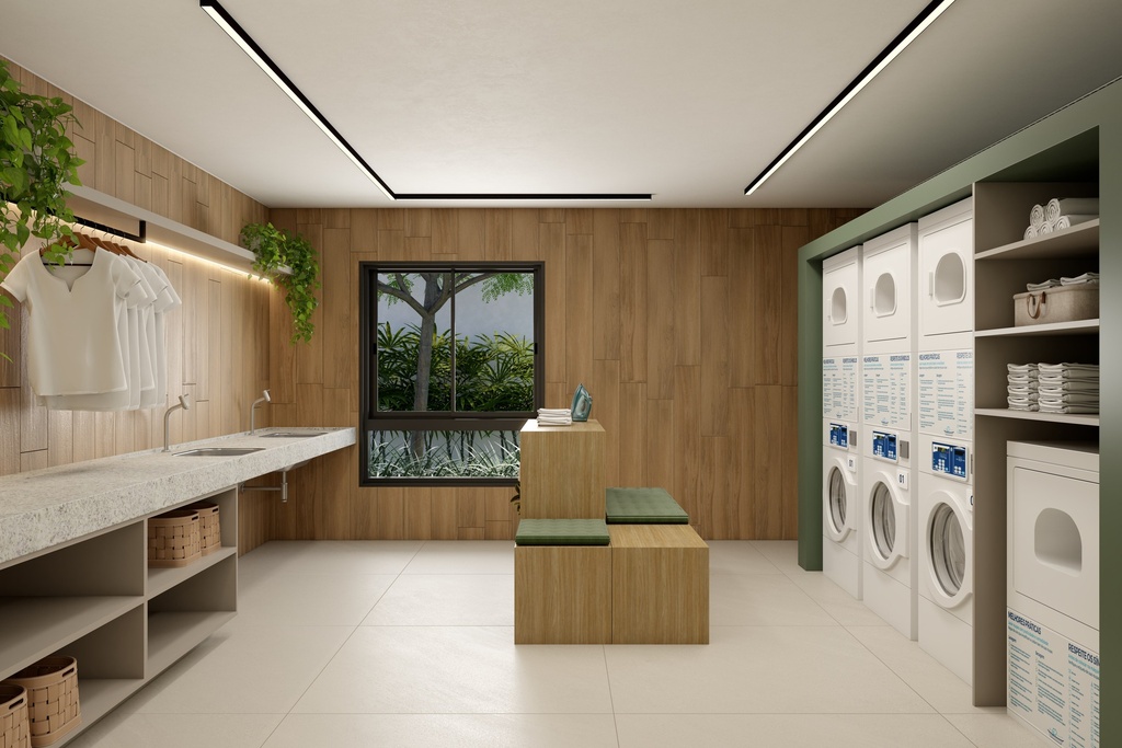 MUNDO APTO - ELEVATO PINHEIROS_ LAVANDERIA